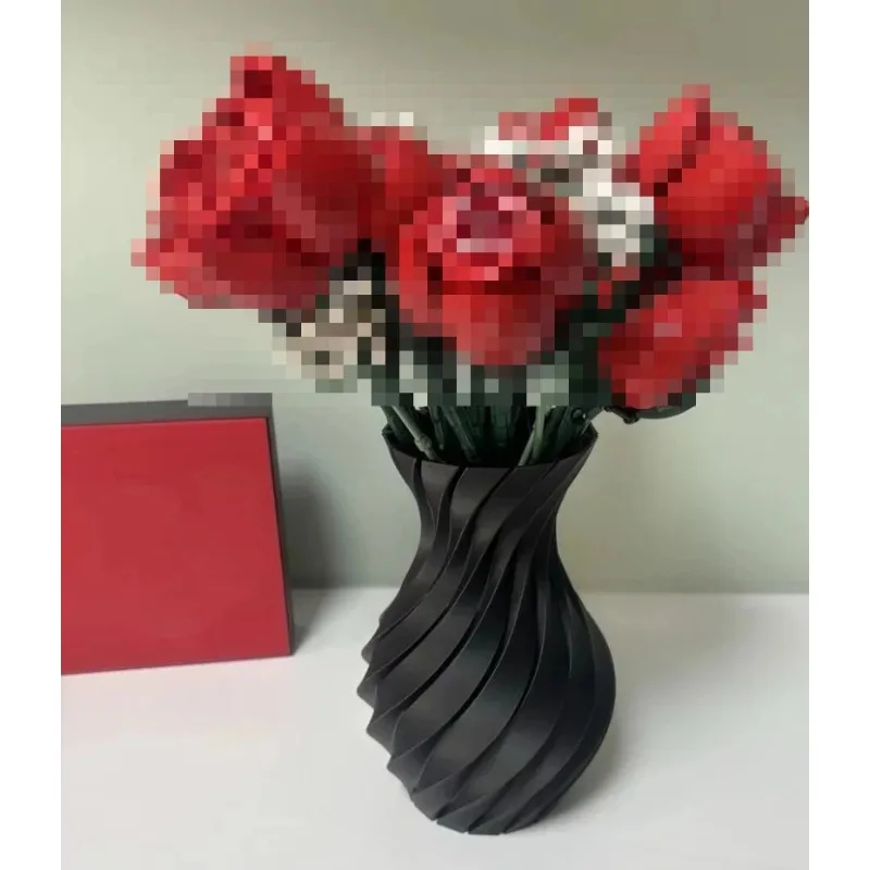 1pc Vase for Lego Bouquet Rose - đánh giá và giá 3D Printing Lego Bricks