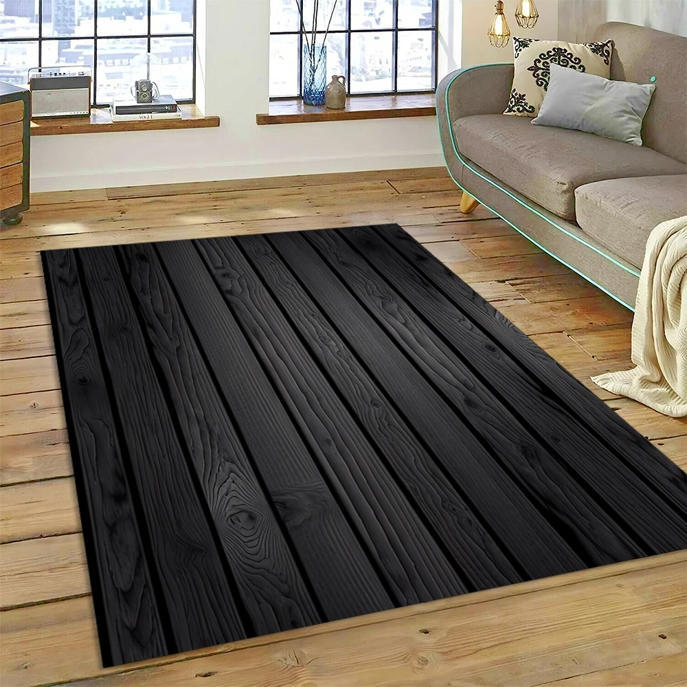 Color 3D Wood Grain Lines Rug  - đánh giá và giá 3D Printing Online Service